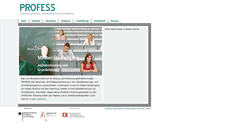 Desktop Screenshot of profess-projekt.de